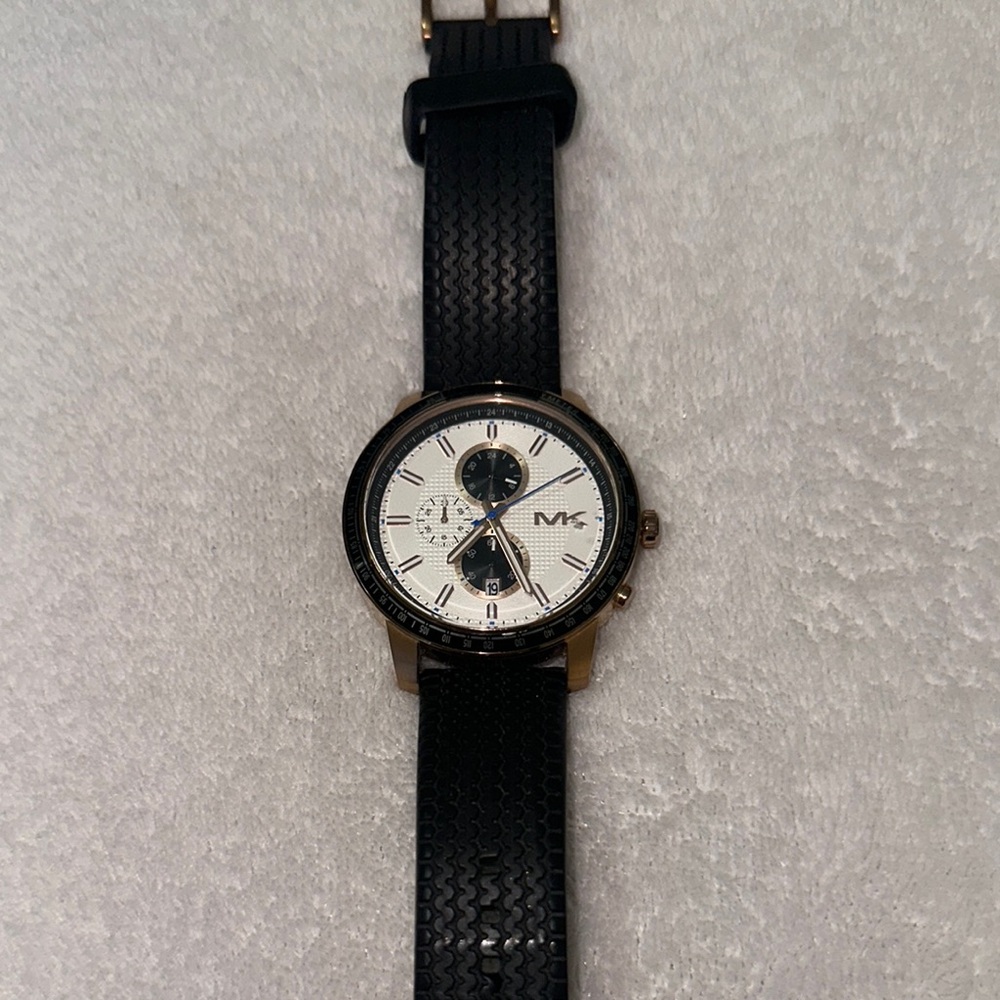 Michael Kors Black and White Watch